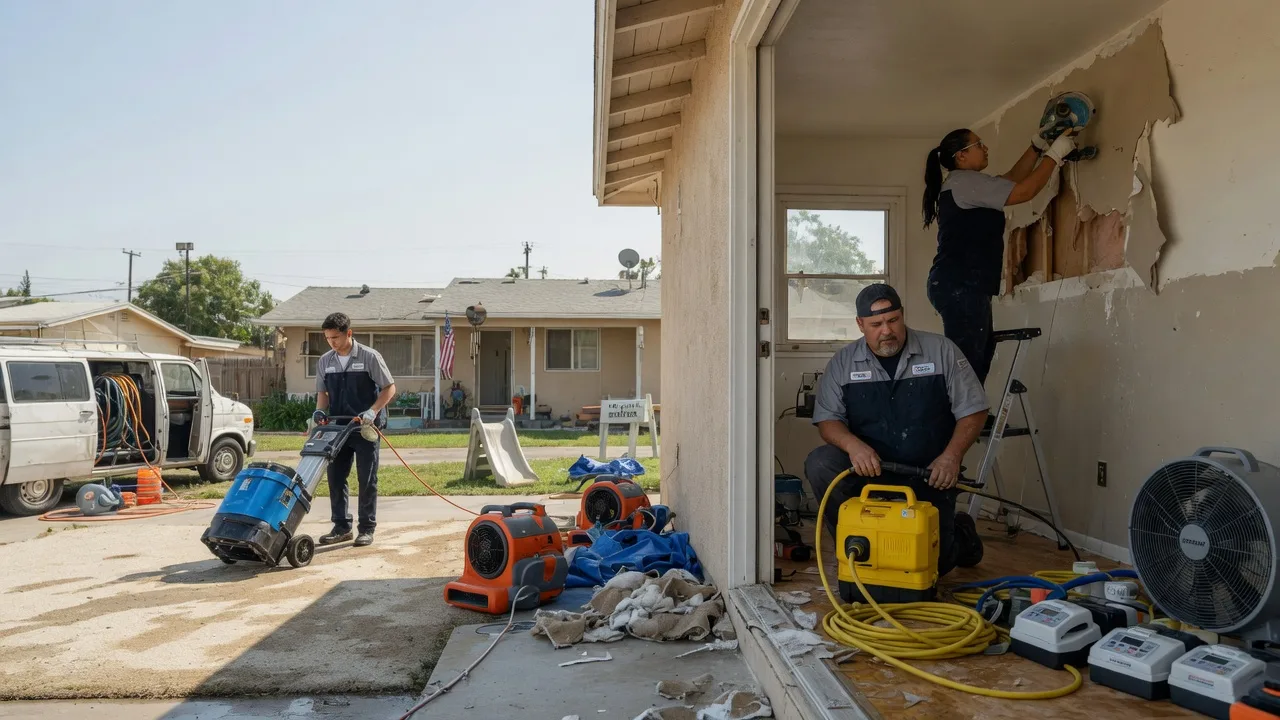 Water Damage Restoration in Santa Margarita, CA near me